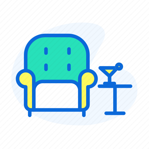 Armchair, chair, relax, room, sofa icon - Download on Iconfinder