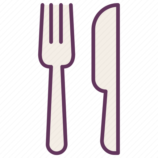 Eat, food, fork, knife, location, navigation, restaurant icon - Download on Iconfinder