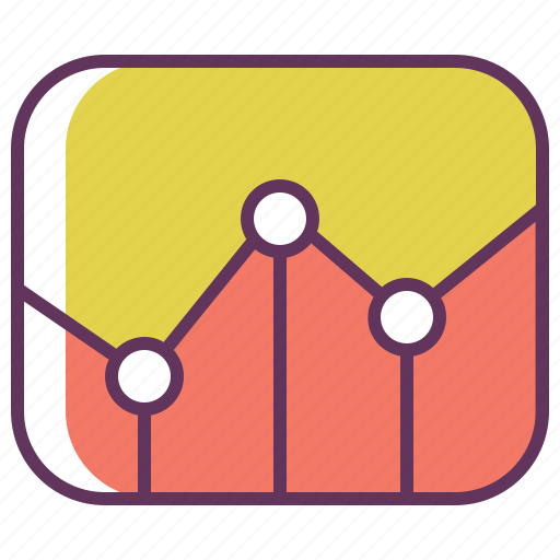 Chart, diagram, graph, grid, line chart, line graph, report icon - Download on Iconfinder