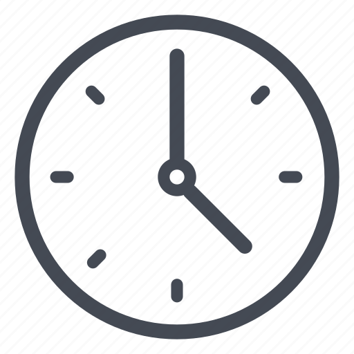 Clock, hour, minute, time, schedule, timer, watch icon - Download on Iconfinder