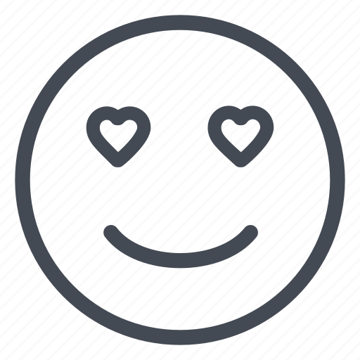 Emoticon, hearts, joy, love, smile, smiley icon - Download on Iconfinder