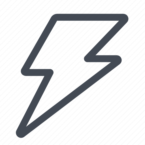 Execute, lightning, line, storm, thunder, weather icon - Download on Iconfinder