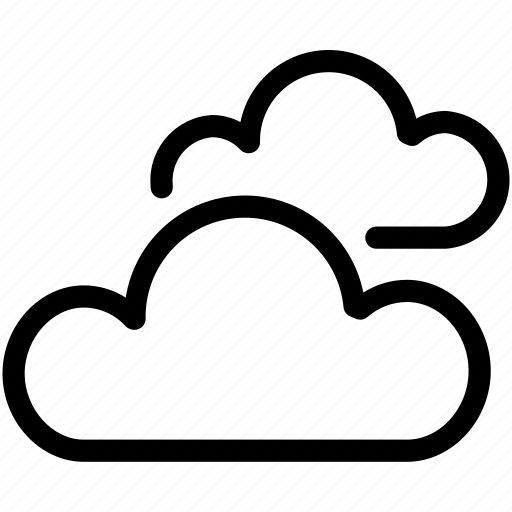 Clouds, cloud, cloudy, forecast, weather icon - Download on Iconfinder