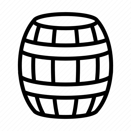 Barrel, beer, petroleum, whiskey barrel, wine barrel, wood barrel icon - Download on Iconfinder