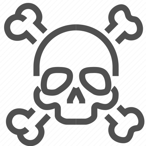 Death, magic, skull, bones, braincase, cranium, skeleton icon - Download on Iconfinder