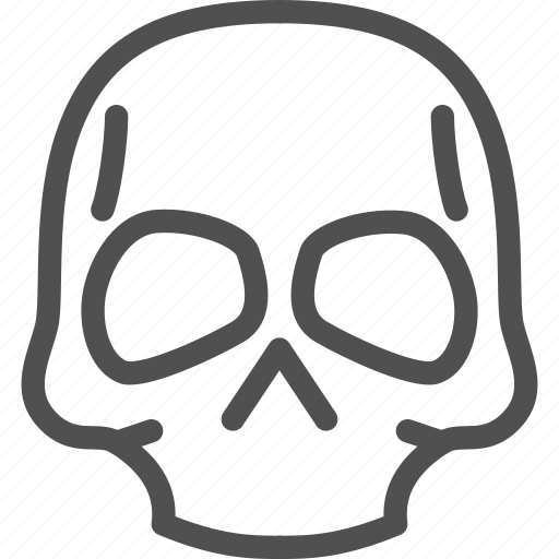 Bone, bones, face, head, human, skeleton, skull icon - Download on Iconfinder
