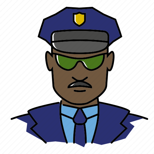 Avatar, cop, officer, people, police, policeman, profession icon - Download on Iconfinder