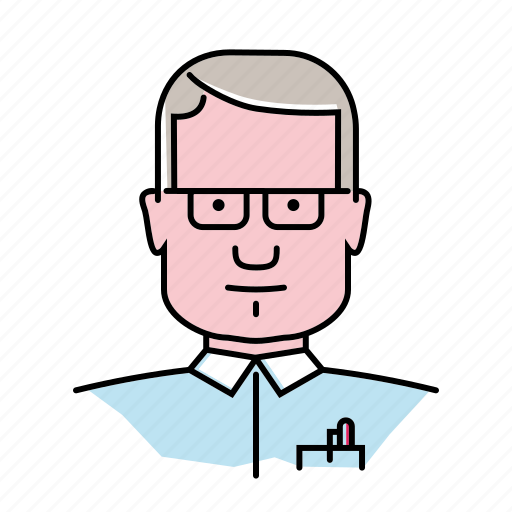 Accountant, avatar, man, nerd, office, people, profession icon - Download on Iconfinder