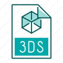 3ds, extension, file, format