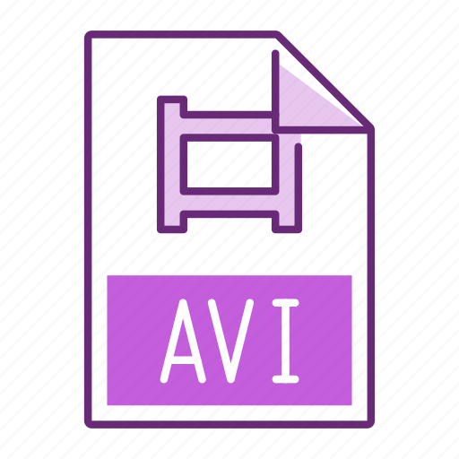 Avi, extension, file, format icon - Download on Iconfinder