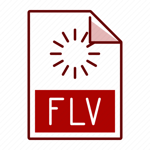Extension, file, flv, format icon - Download on Iconfinder