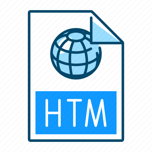 Code, extension, file, format, htm icon - Download on Iconfinder