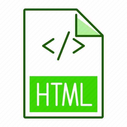 Code, extension, file, format, html icon - Download on Iconfinder