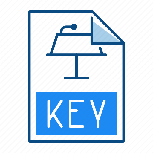 Extension, file, format, key icon - Download on Iconfinder