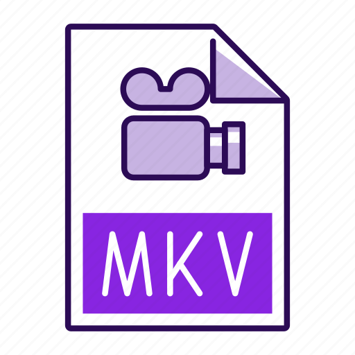 Extension, file, format, mkv icon - Download on Iconfinder