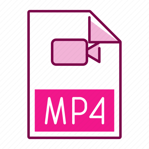 Extension, file, format, mp4 icon - Download on Iconfinder