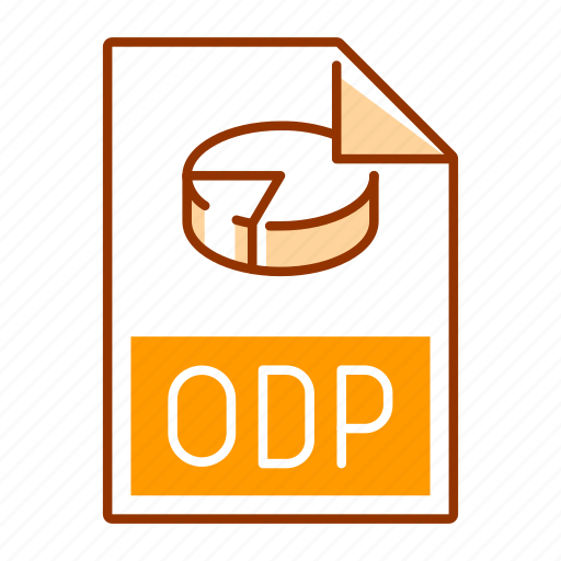 Extension, file, format, odp icon - Download on Iconfinder