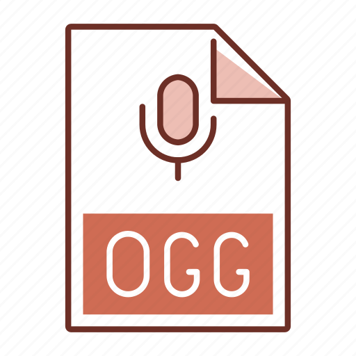 Extension, file, format, ogg icon - Download on Iconfinder