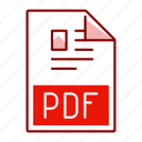 document, extension, file, format, pdf