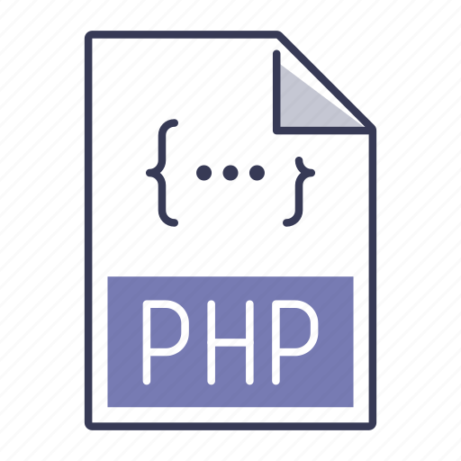 Code, extension, file, format, php icon - Download on Iconfinder