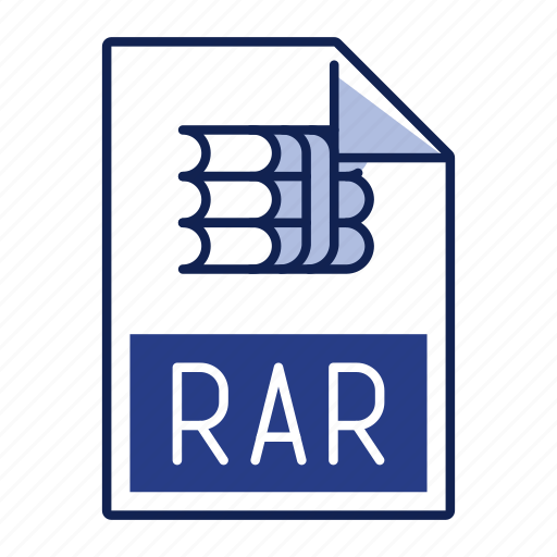 Extension, file, format, rar icon - Download on Iconfinder