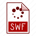 extension, file, format, swf