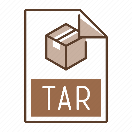 Extension, file, format, tar icon - Download on Iconfinder