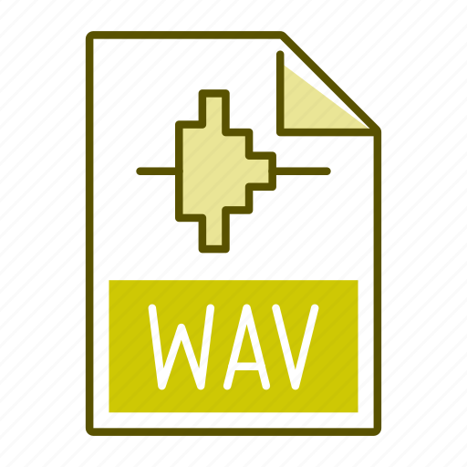 Extension, file, format, wav icon - Download on Iconfinder