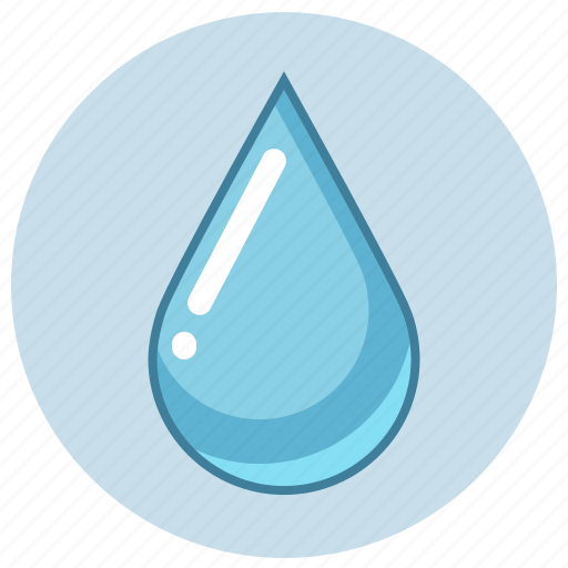 Blue, liquid, waterdrop icon - Download on Iconfinder