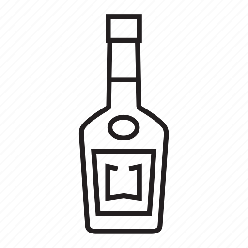 Bottle, cognac, hennessy, liquor, spirits icon - Download on Iconfinder