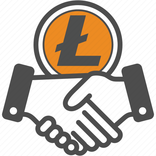 Contract, deal, litecoin icon - Download on Iconfinder