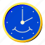clock, smile, happy, on, time 