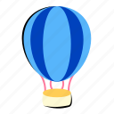 air, balloon, fly, gas, view