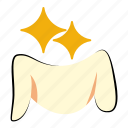 towel, star, decoration, happiness, little
