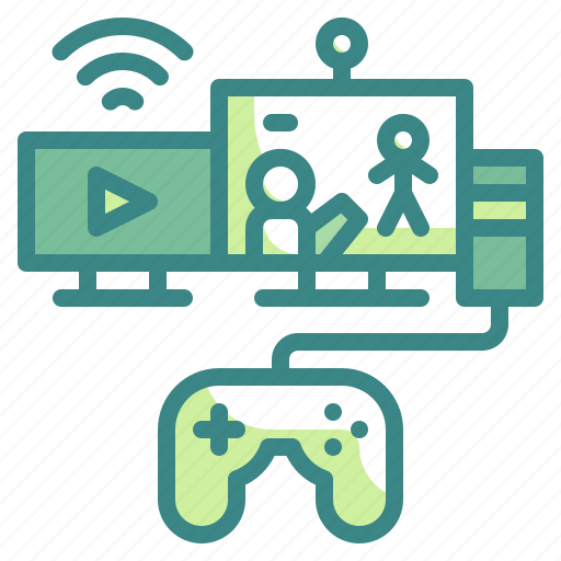 Electronic, game, joystick, live, multimedia icon - Download on Iconfinder