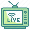 electronics, live, screen, television, tv