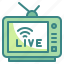 electronics, live, screen, television, tv 