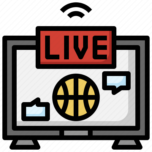 Sport, live, basketball, tv icon - Download on Iconfinder