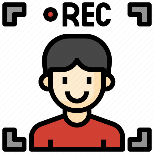 Video, recording, man, tutorial icon - Download on Iconfinder
