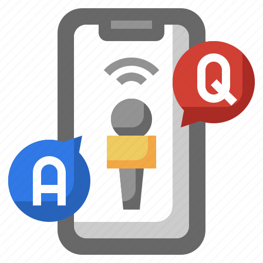 Interviwe, answer, smartphone, question, new icon - Download on Iconfinder