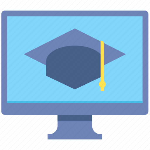Education, video, screen, monitor, display, dektop icon - Download on Iconfinder