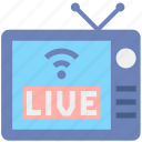 live, channel, tv, television, display, screen