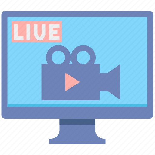 Live, production, broadcast, video icon - Download on Iconfinder