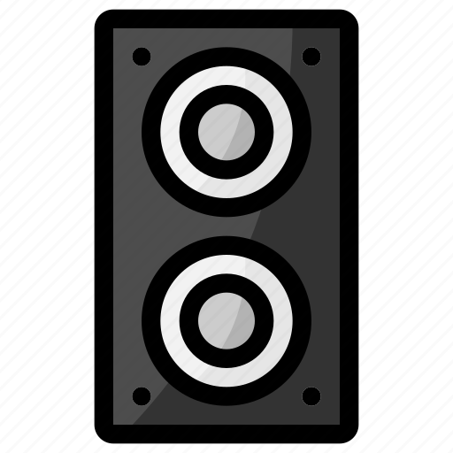 Speaker, speaker box, audio icon - Download on Iconfinder