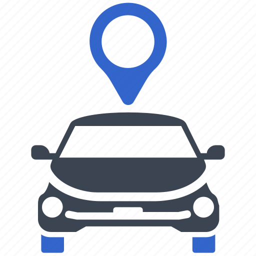 Location, tracking, pin, auto, pointer, taxi icon - Download on Iconfinder