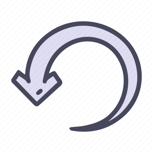 Left, time, back, arrow, loader icon - Download on Iconfinder