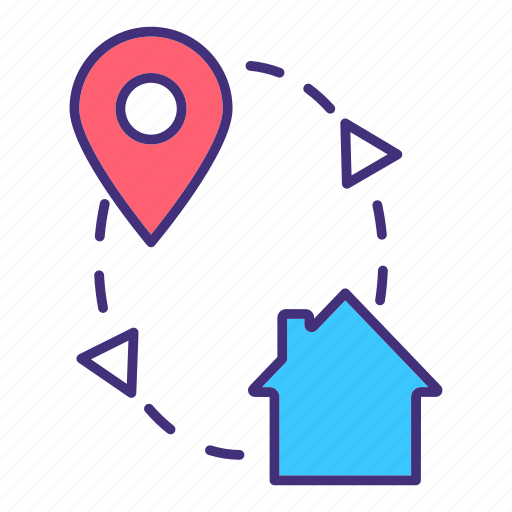 Gps point, travel, journey, one day icon - Download on Iconfinder