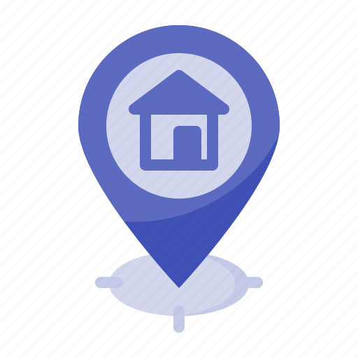 Home, real estate, gps, location icon - Download on Iconfinder