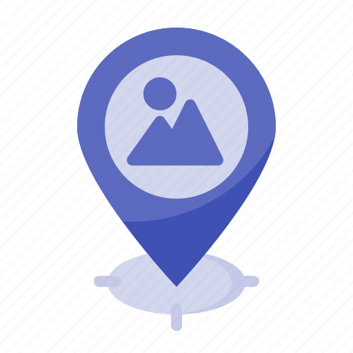 Mountain, camping, gps, location icon - Download on Iconfinder
