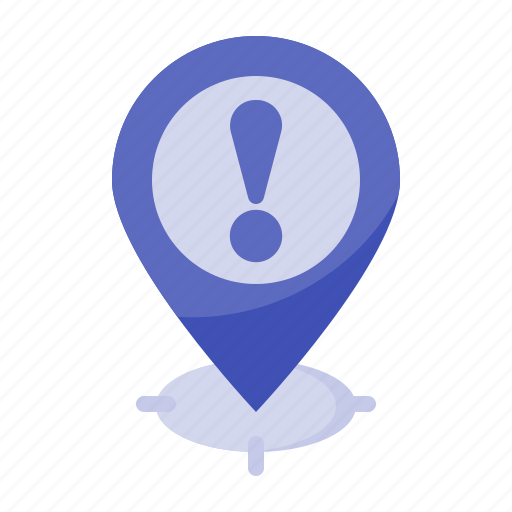Warning, sign, gps, location icon - Download on Iconfinder